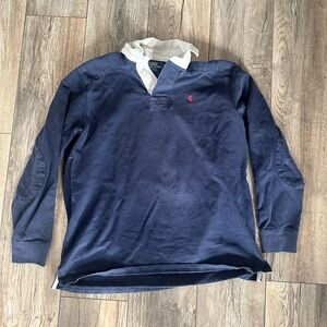 Ralph Lauren Navy Rugby Shirt
